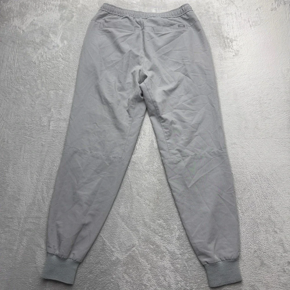 FIGS Scrub Pants Mens M Grey Technical Collection Jogger Drawstring